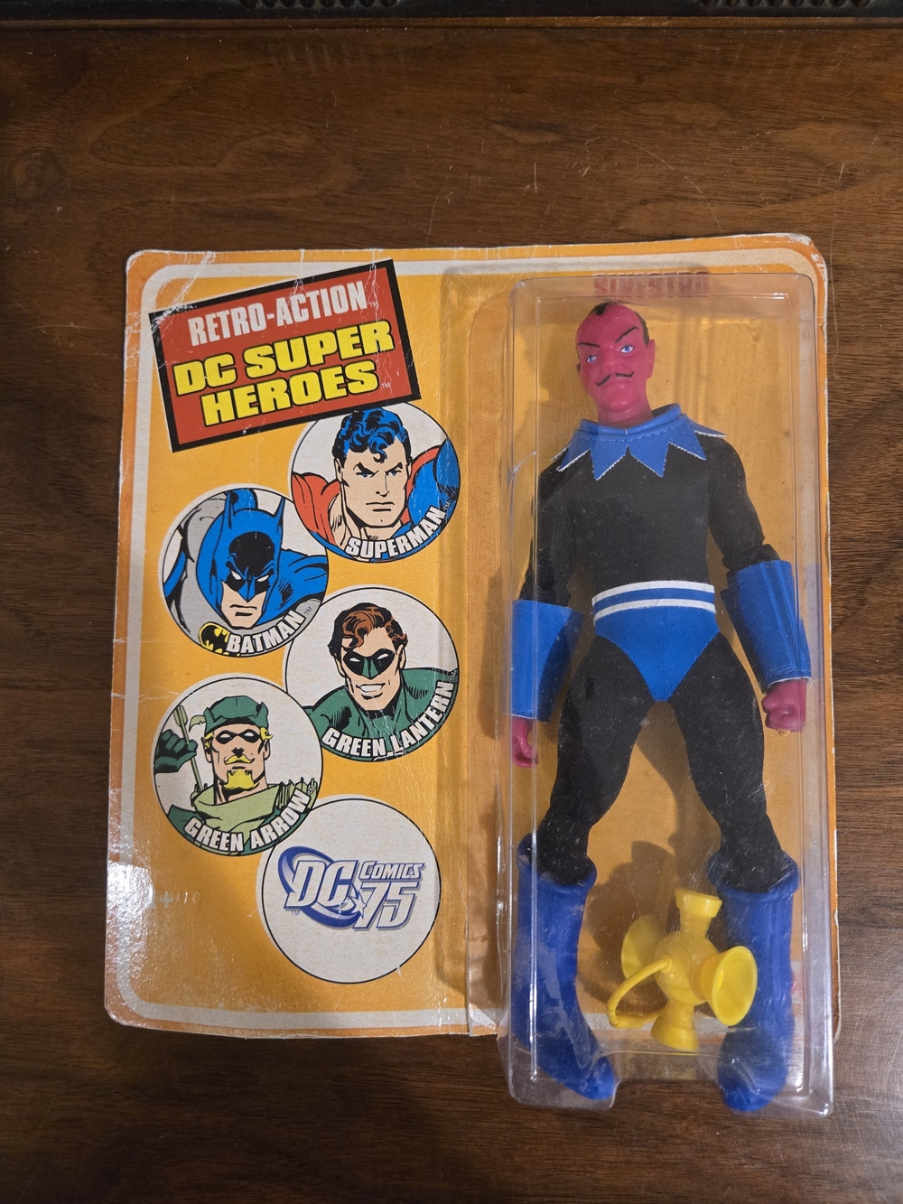 Retro-Action DC Super Heroes Figure - Pink & Blue Villain